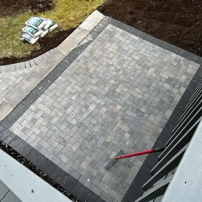 Landscape design installation
